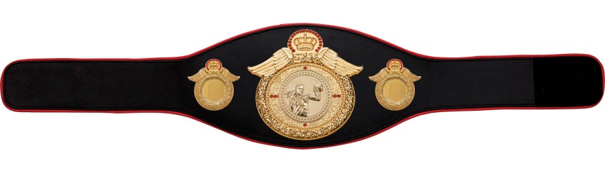 FEMALE BOXING CHAMPIONSHIP BELT-PROWING/G/FEMBOXG-6+ COLOURS